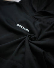 French Terry Hoodie (Black)