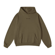 French Terry Hoodie (Olive Brown)